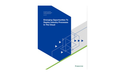 Emerging Opportunities To Deploy Industry Processes In The Cloud