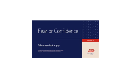 Fear or Confidence? Take a new look at pay