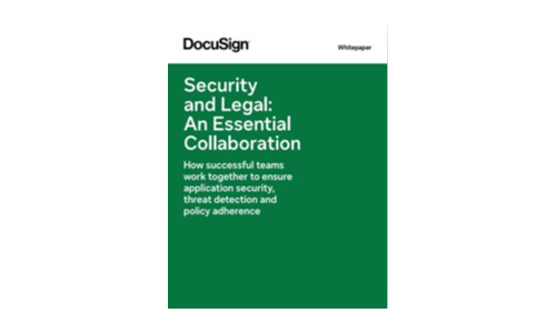 Security and Legal: An Essential Collaboration
